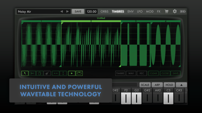 Animoog Z Synthesizer screenshot 4