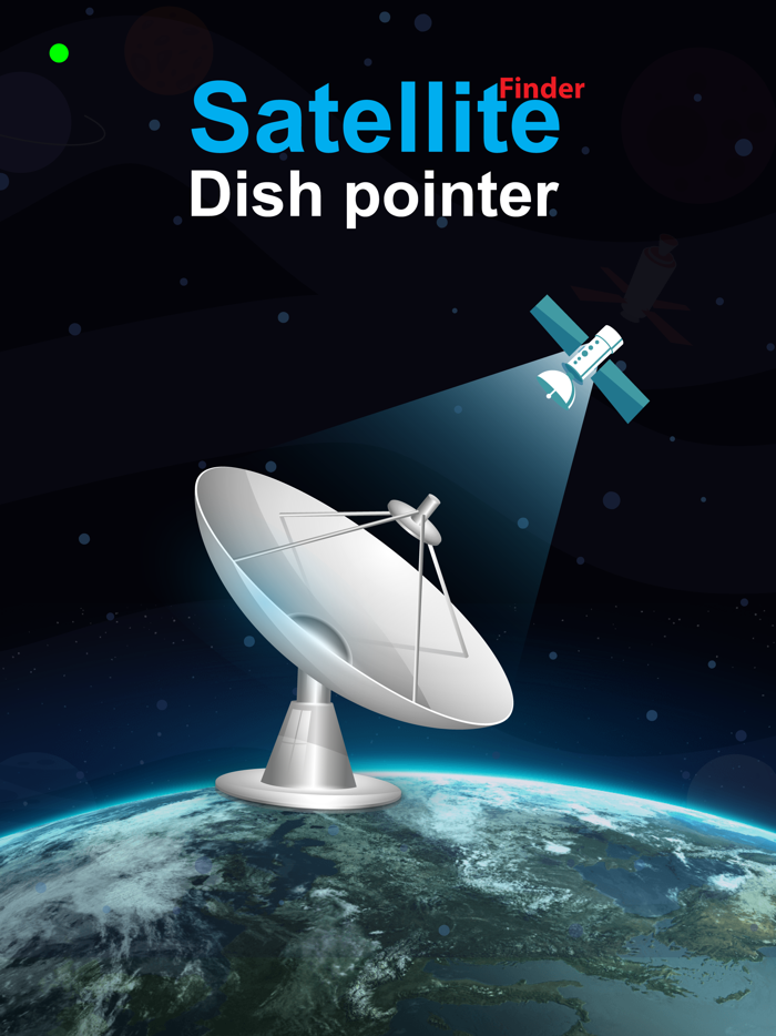 卫星Finder用于洗碗电视