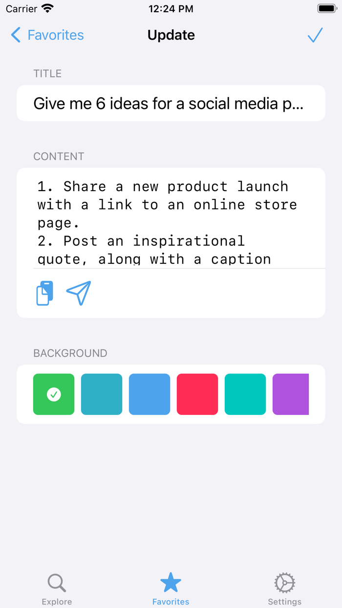 Idea Board - Capture Ideas