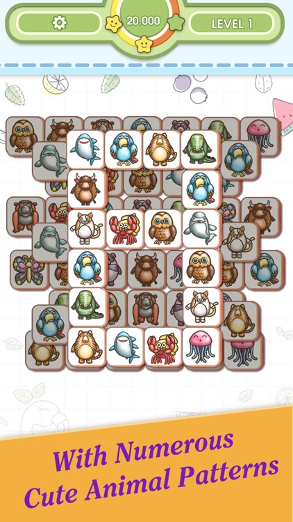 3 Tile : Animal Matching screenshot-5