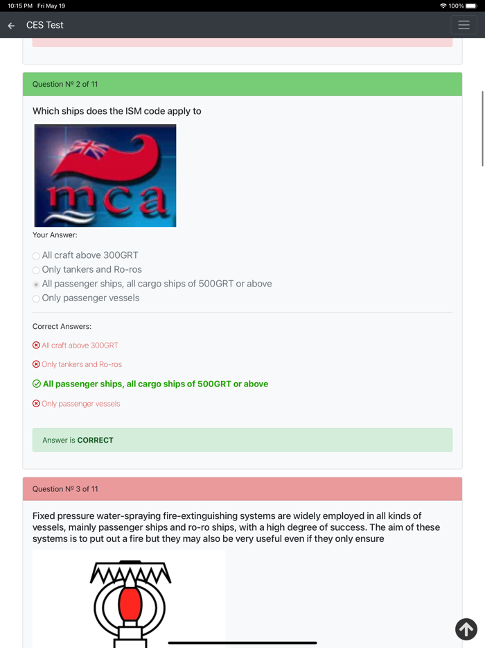 LNG tanker Operational CES