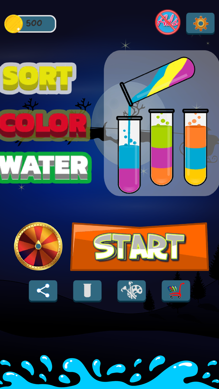 Color Water Sort - Puzzle Game