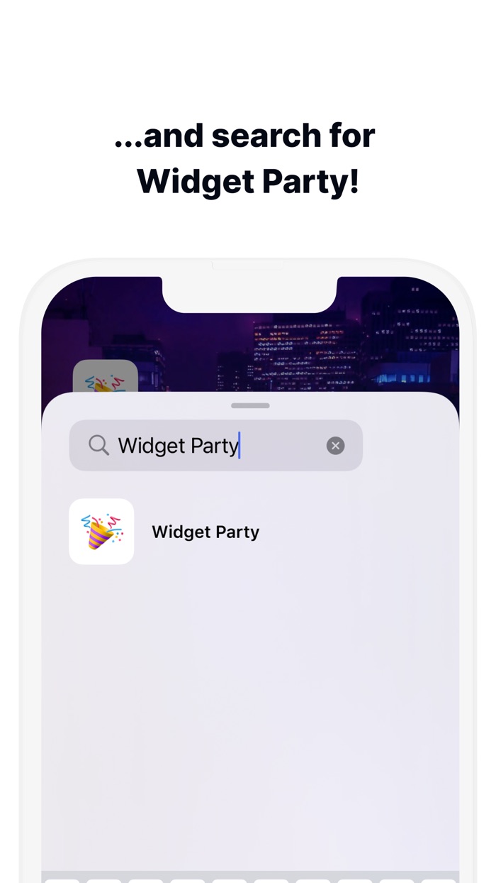 Widget Party