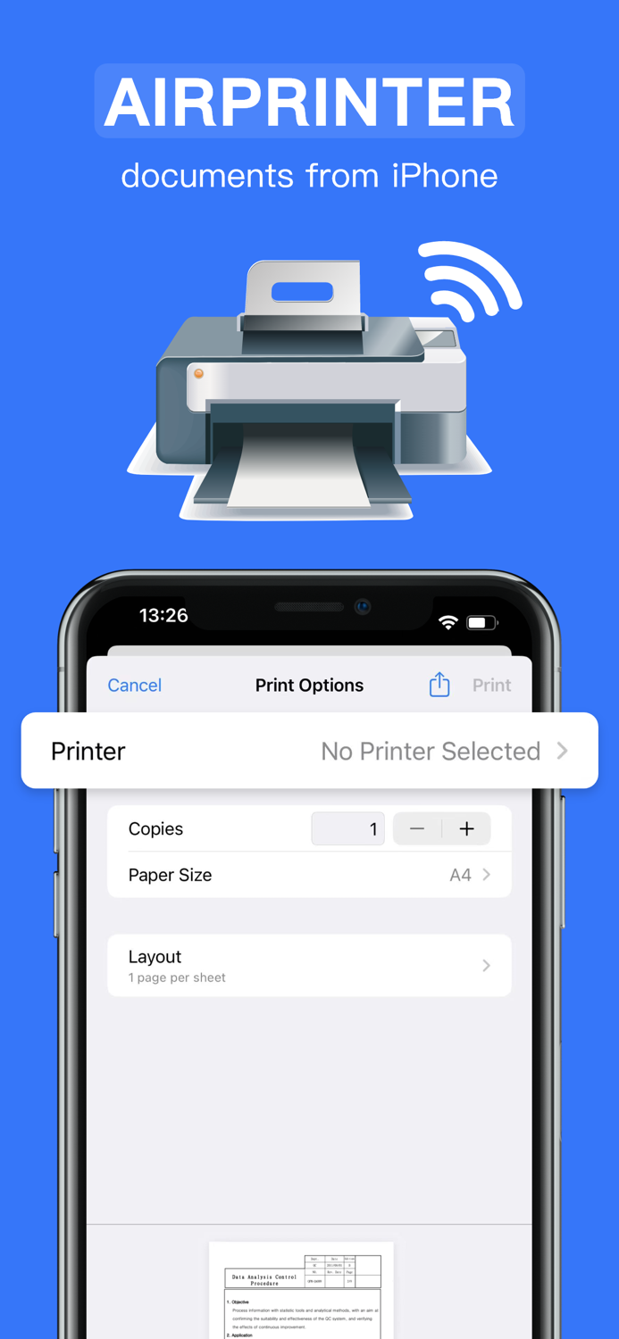 AirPrinter Pro  Scanner