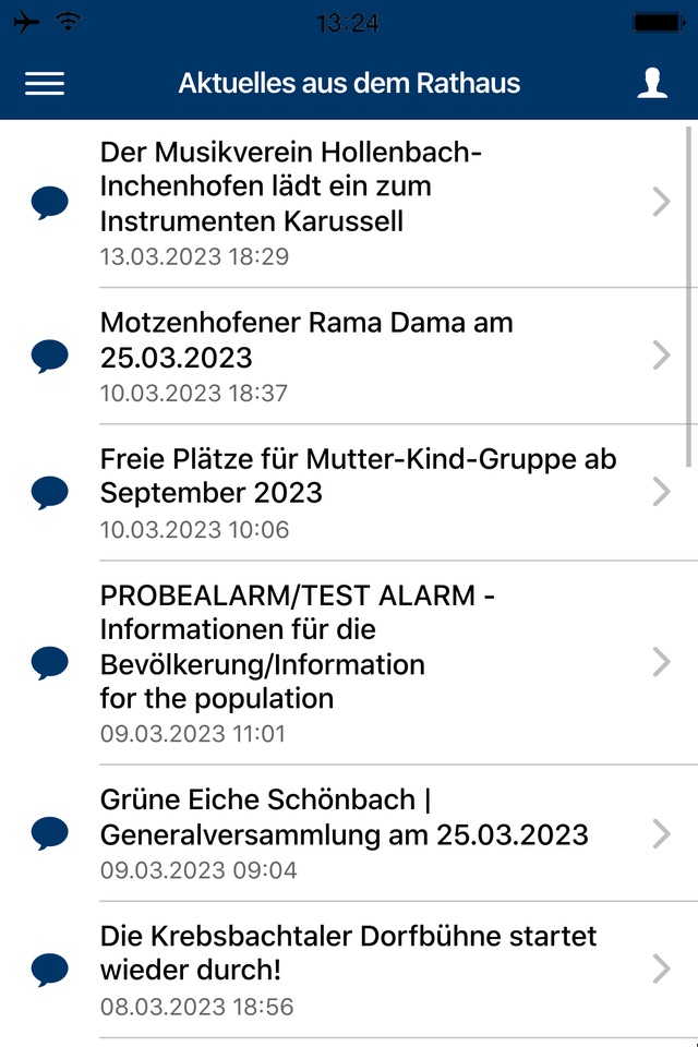 Gemeinde Hollenbach screenshot 2