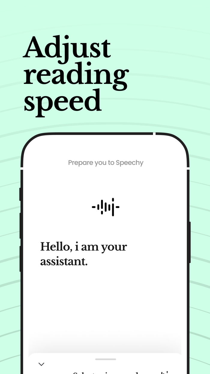 Speechly - text to speech