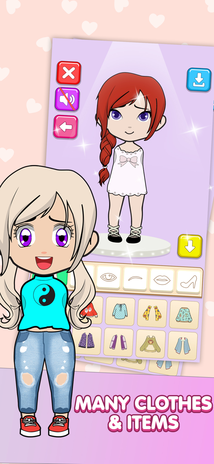 Chibi Doll Avatar Creator Pro