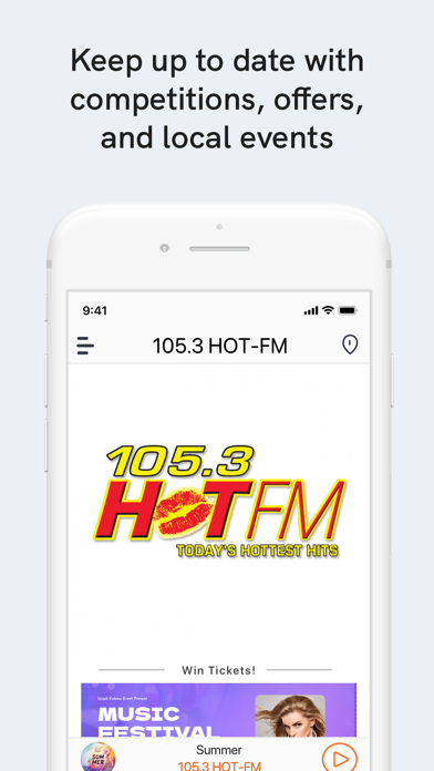 105.3 HOT-FM screenshot 3