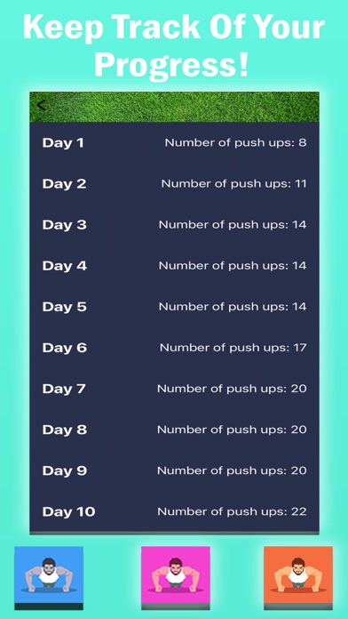 myPushup Fitness Home Workouts screenshot 2