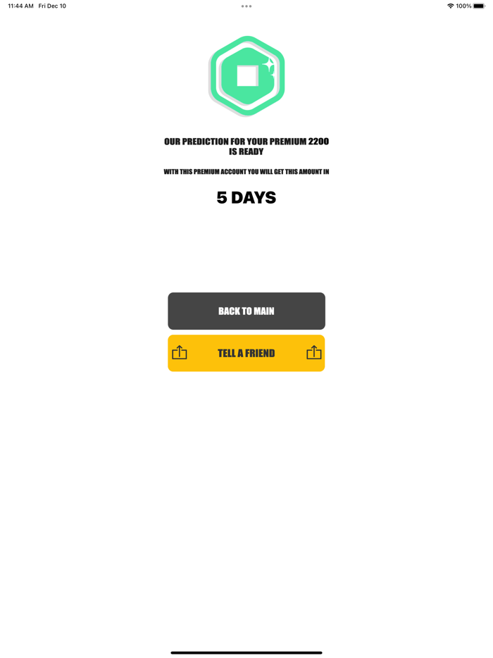 Robux Predictor for Roblox