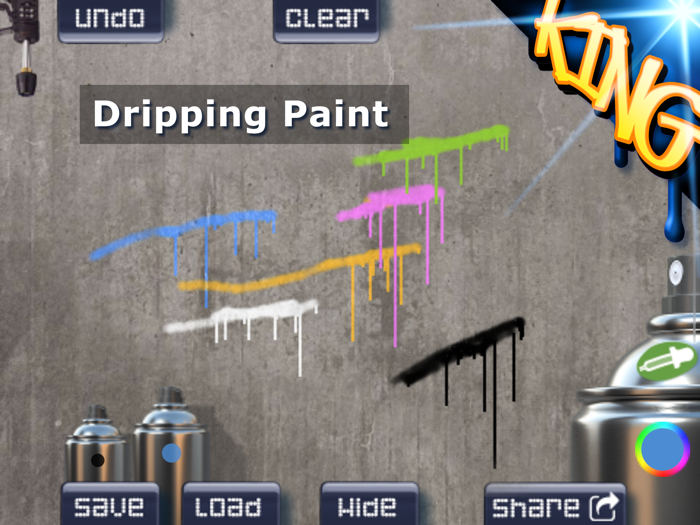 Graffiti Spray Can Art - KING