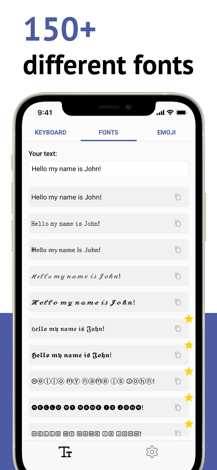 Fonts Keyboard - Stylish Text