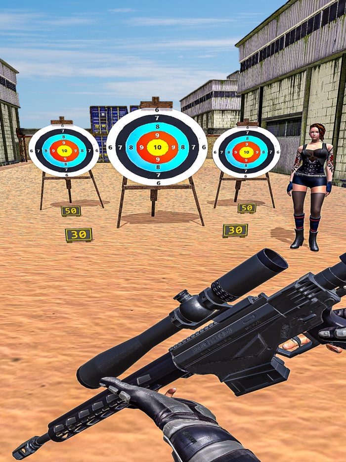 Bottle Shooting Gun Games 3d
