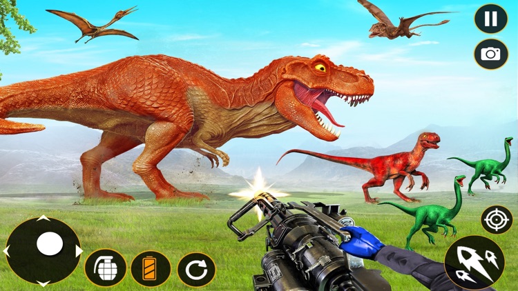 Wild Dinosaur Hunting Gun 3D screenshot-4