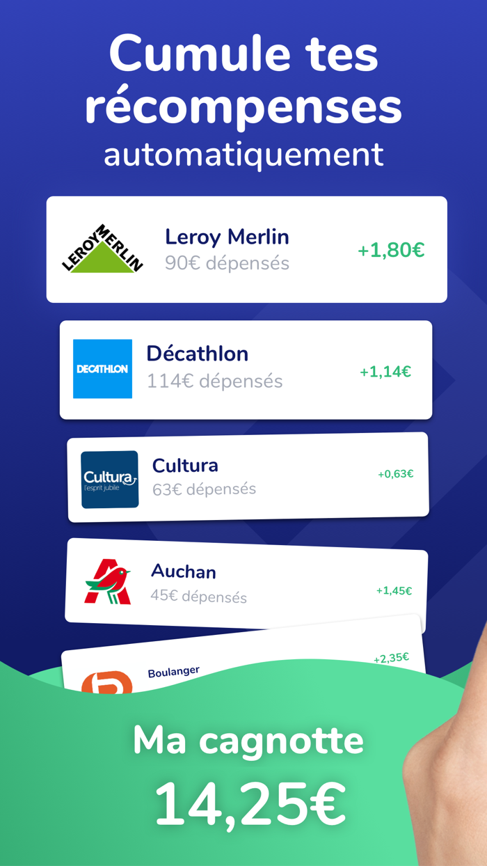 Naomi  Tes achats récompensés