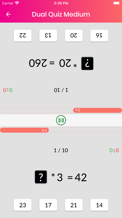 Multiplication tables games screenshot 5