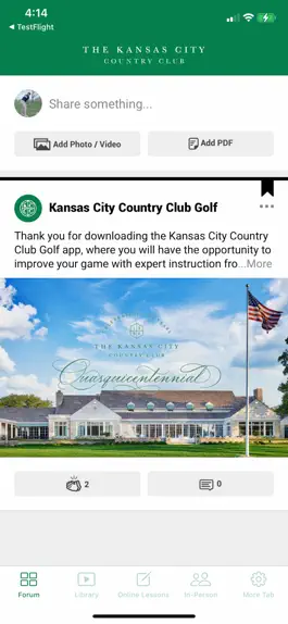 Game screenshot Kansas City Country Club Golf mod apk