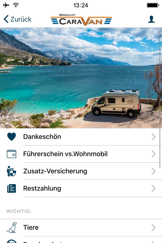 Brecht Caravan - Rent Easy App screenshot 2