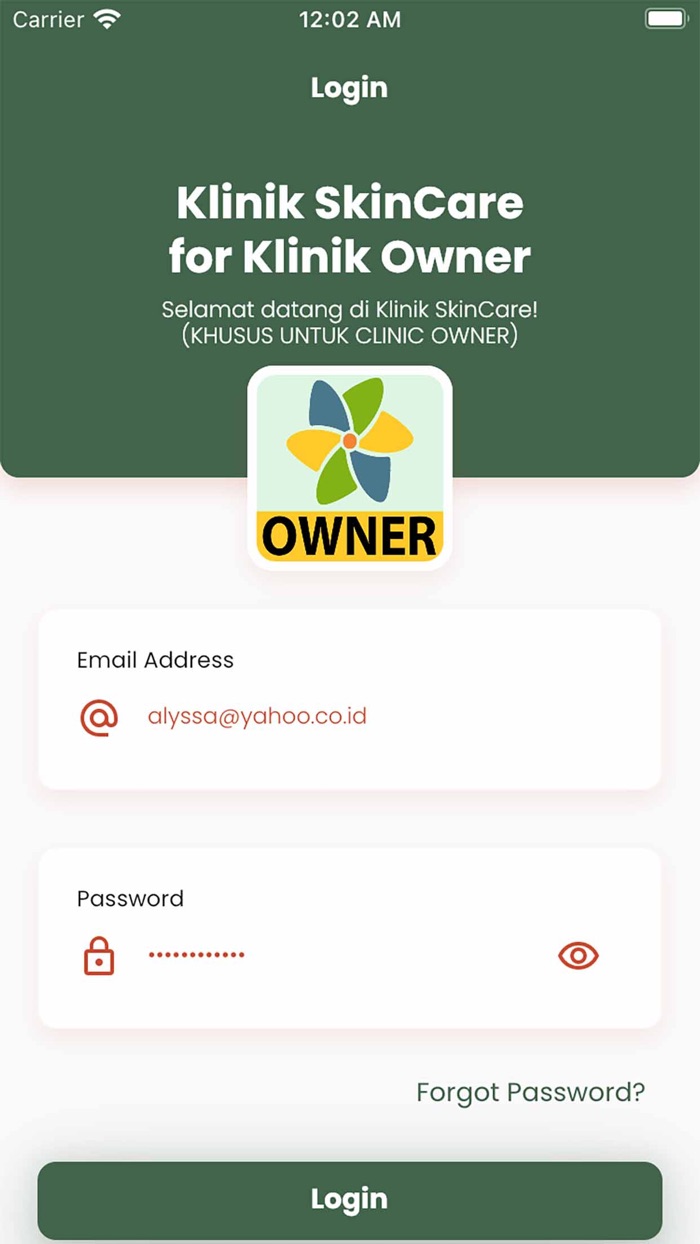 Klinik SkinCare for Owner