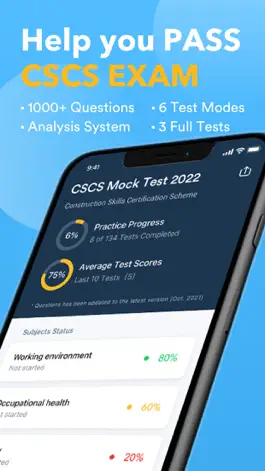 Game screenshot CSCS Test 2022 hack