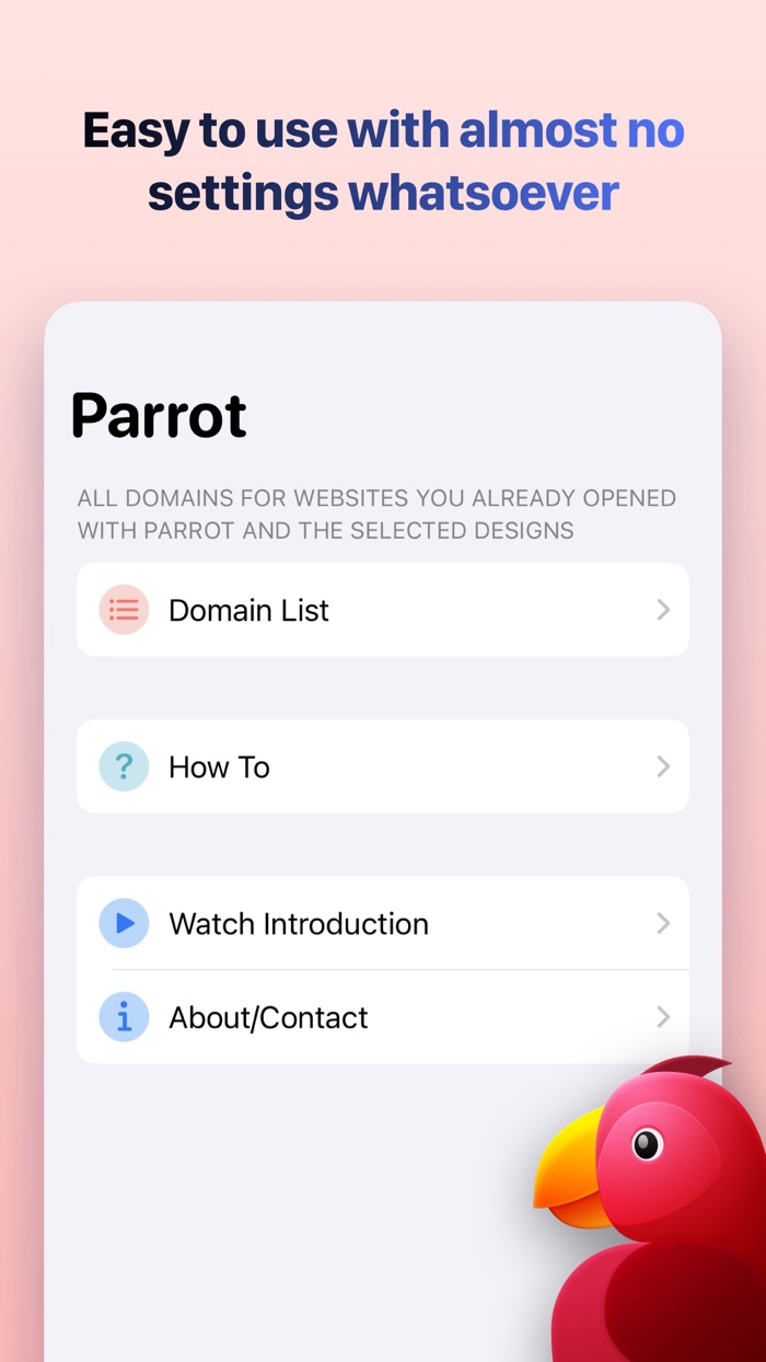 Parrot - Quote Websites
