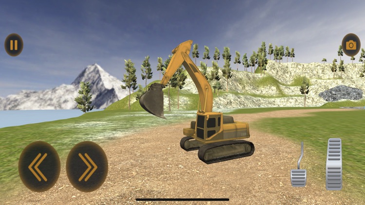 Excavator Crane Driving Sim