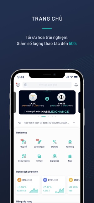 Nami Exchange - Crypto Futures