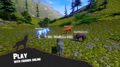 Wolf Simulator - Animal Games screenshot 4