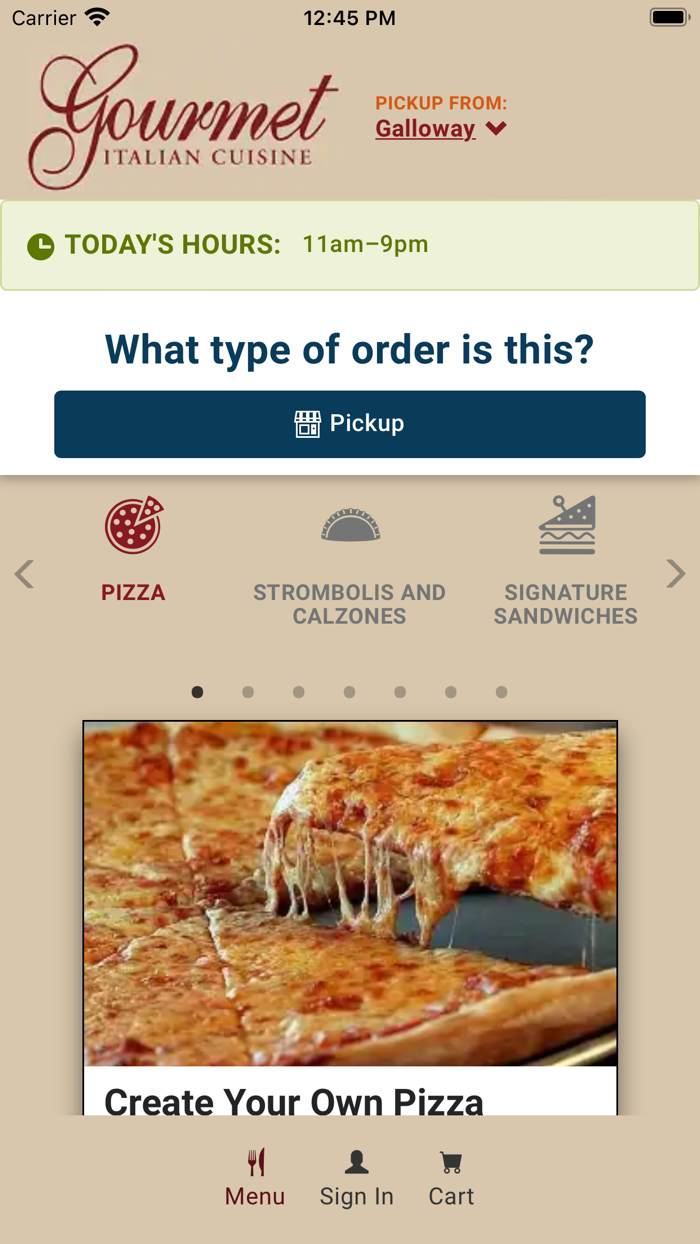 Gourmet Italian Cuisine