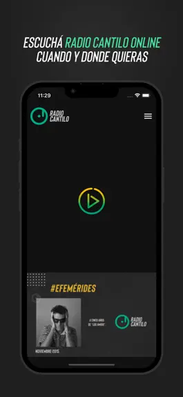 Game screenshot Radio Cantilo apk