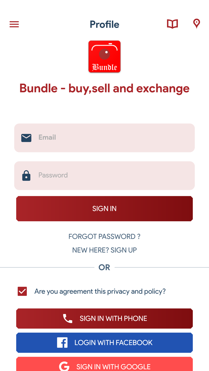 Bundle - buy,sell and exchange