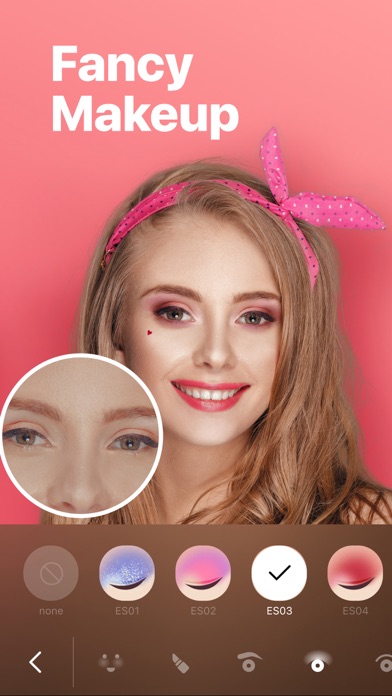 Facey: Face Editor &Makeup Cam screenshot 2