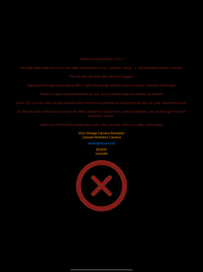 DarkCam Inconspicuous Camera