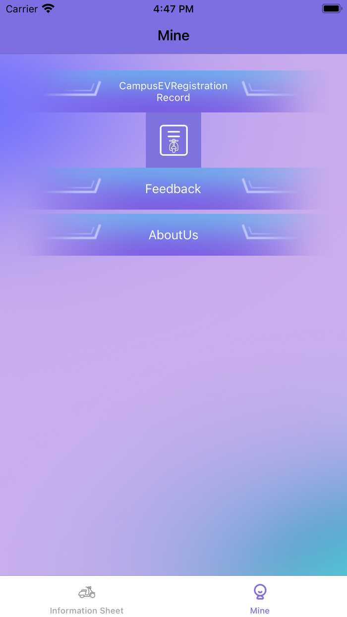 Campus EV Registration Record