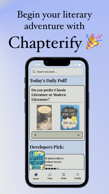 Chapterify: Mystery book date!