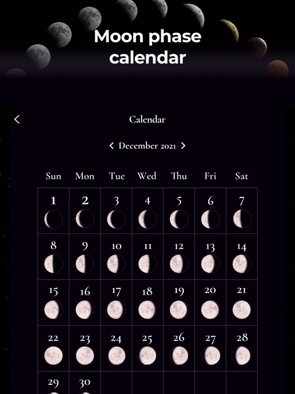 Moon Calendar: Phase & Cycle screenshot 3