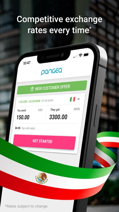 Pangea: Transfer & Send Money screenshot 2