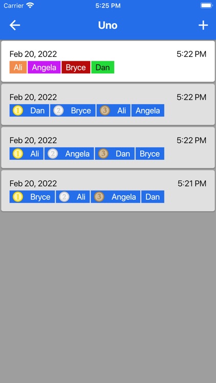 Game Night Scorekeeper screenshot-3