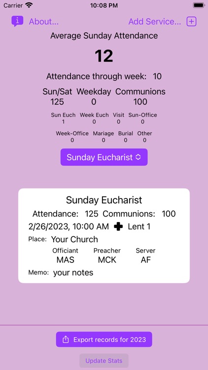 Church Register II screenshot-3