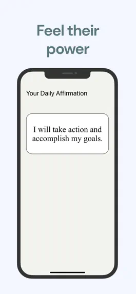 Game screenshot Daily Affirmations Widget apk