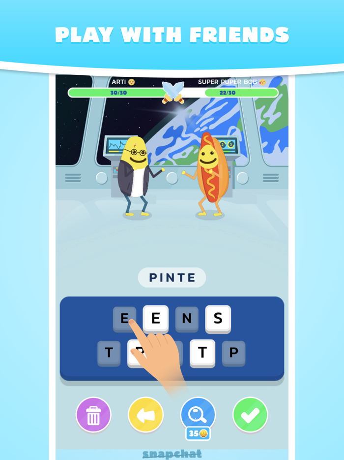 Word war - guess the word