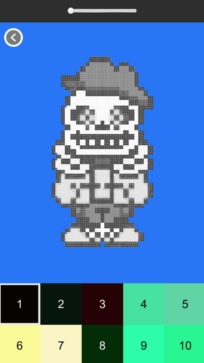 Undertale Sans Pixel Art