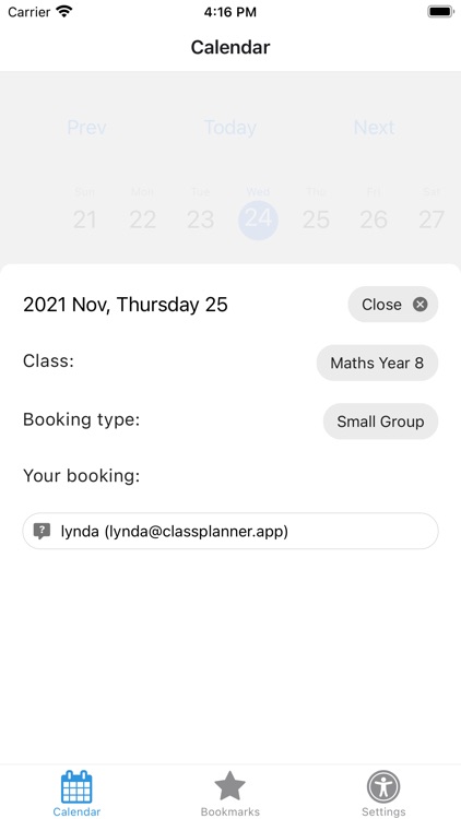 ClassPlanner App screenshot-3