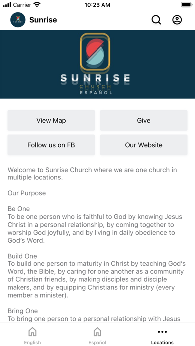 Sunrise Church CA screenshot 3