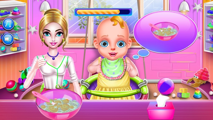 Pregnant Mommy Newborn Baby