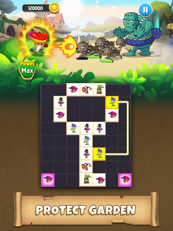 Plant Connect - Zombie Defense screenshot 2