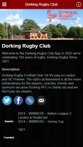 Game screenshot Dorking Rugby Club apk