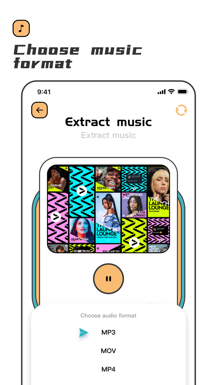 MP3提取 - 从视频中提取音频保存为MP3等格式
