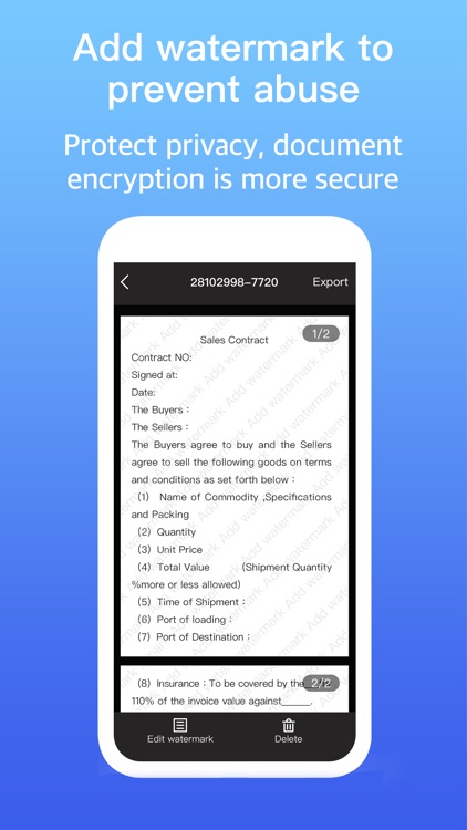 Scanner App - PDF Edit withOCR screenshot-3