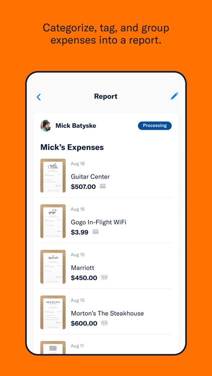 Expensify: Receipts & Expenses screenshot-4